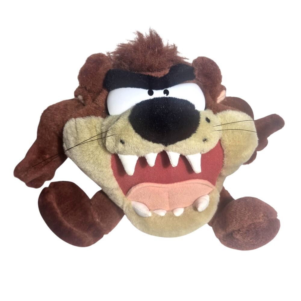 VTG 1997 Warner Looney Tunes TAZ Tasmanian Devil Animated Sound/ Motion Plush